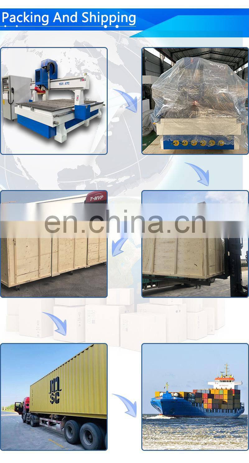 4*8ft cnc router woodworking machine 4 axis 1325 atc cnc wood router for mdf cutting wooden furniture door