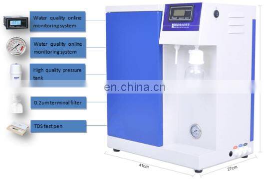 Lab RO Ultrapure Water System Deionizer Purewater Machine