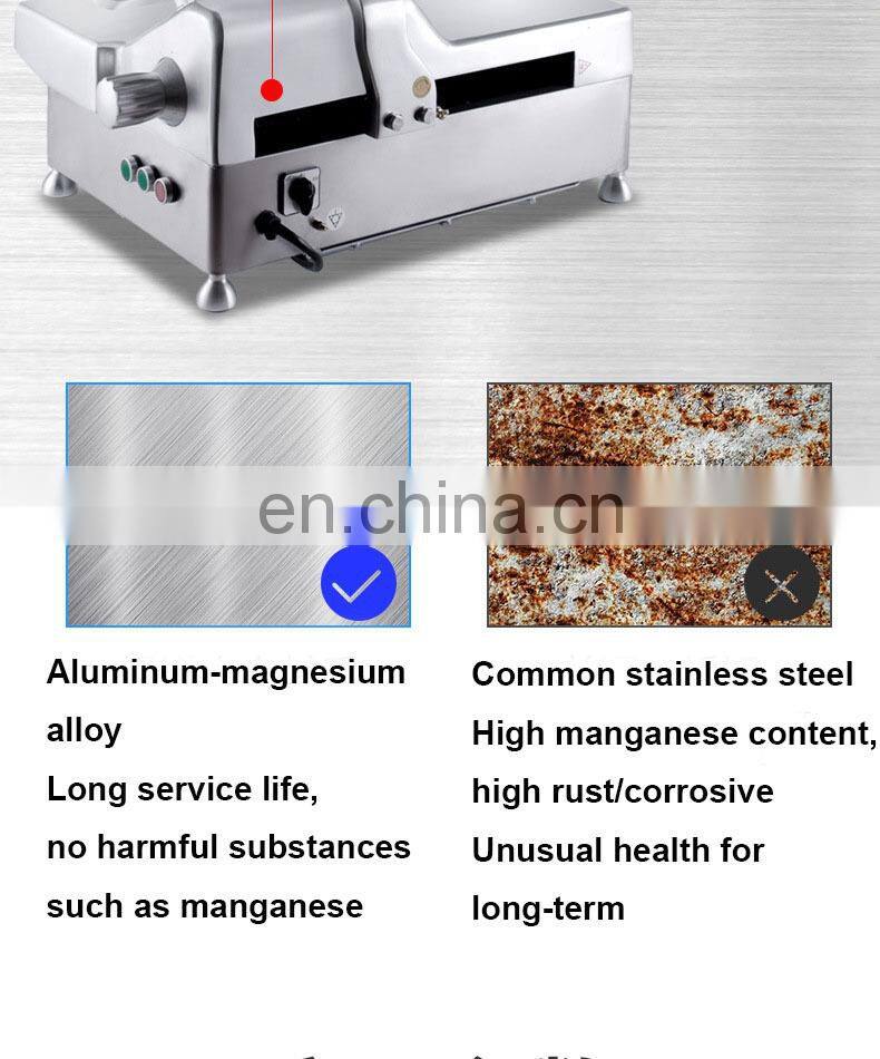 Desktop automatic meat slicer meat slice frozen meat slicer mutton roll flaker