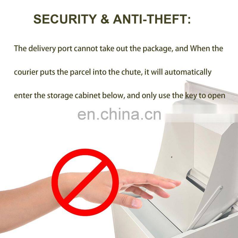 Modern Parcel Box Factory Direct Drop Box With Number Lock Parcel Box