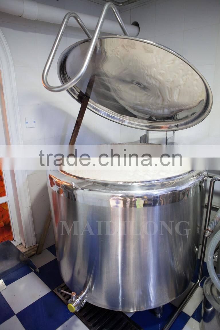 500L craft beer fermentation open top stainless steel tank