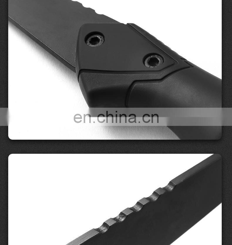 All black innovative multi-functional axe outdoor camping survival tool Axe hammer rubber handle anti-skid
