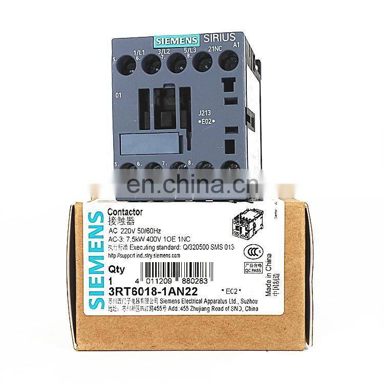 Hot selling Siemens Contactor 3tf52 contactor siemens 3RT1016-1BM41 3RT10161BM41