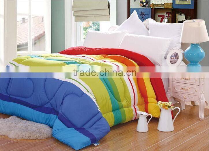 Cotton patchwork block printed Quilting quilt bedding set