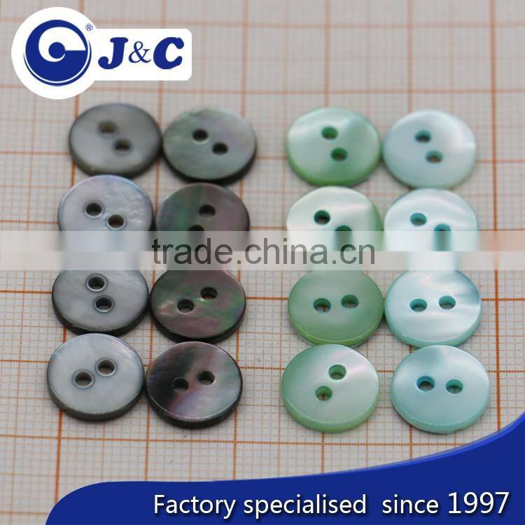 J&C colourfull Trocas shell buttons for fashion shirt.