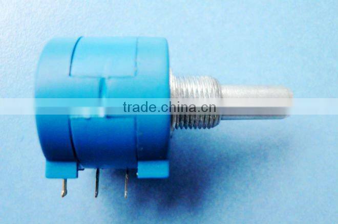 Aluminum Shaft,Aluminum Bush,WXD 3590 Precision wire-wound Potentiometer