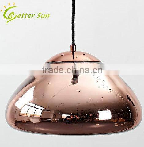 Modern Glossy Decorative Hanging Glass Pendant Light