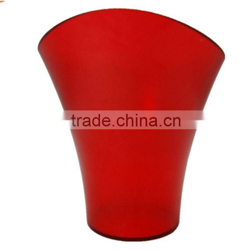 Ice Bucket, Food grade material plastic wine ice bucket, champange and beer ice bucket 5L