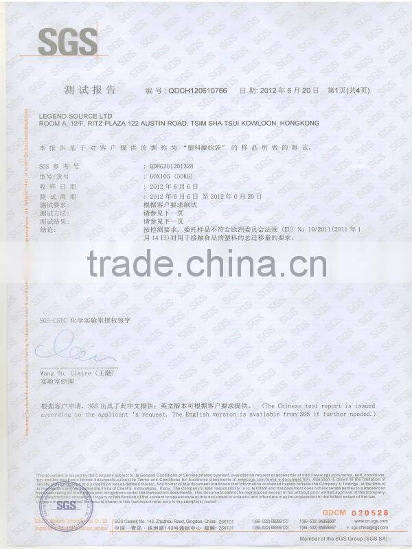 cheap black pp woven bag roll