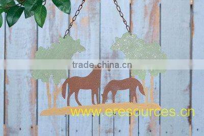 Garden Decoration_Metal Outdoor Scenic Chime_Horse