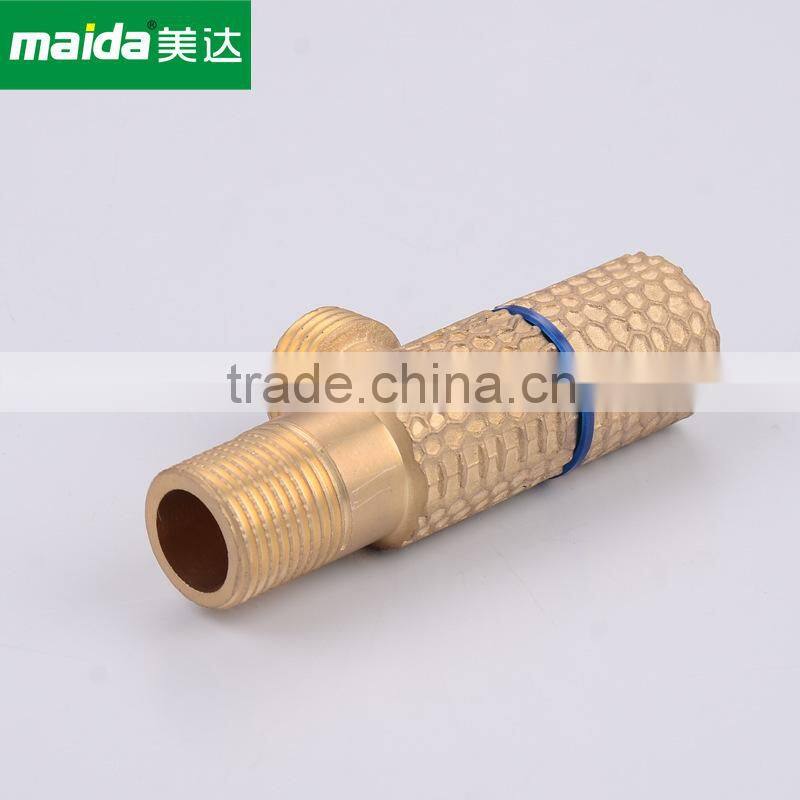 Unique model brushed surface treatment triangle angle valve