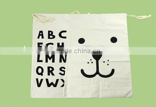 Kids animal string bag cute designs toy storage bag