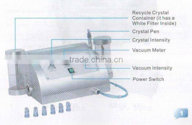 VY-800 Manufacturer micro crystal dermabrasion machine