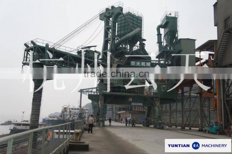 bulk material ship loader system