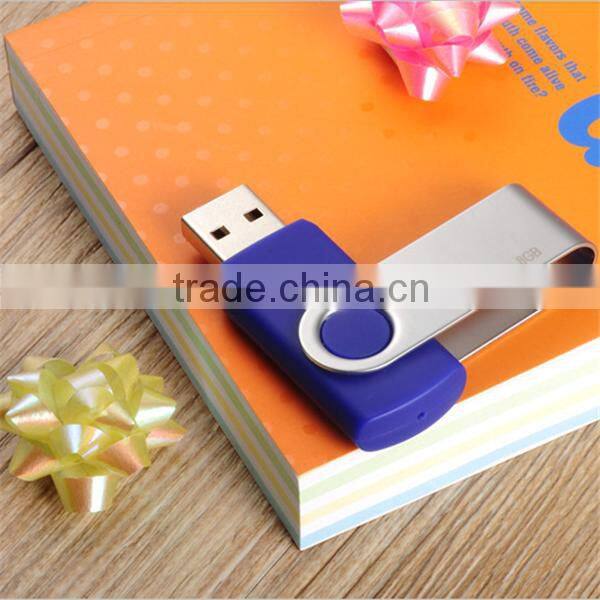 wholesale bulk promotional low price swivelling usb memory stick swivel usb pendrive with high speed