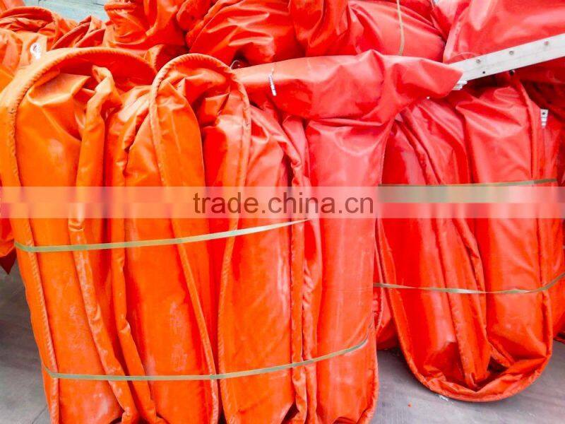 Automatic high frequency welding machine for oil boom welding