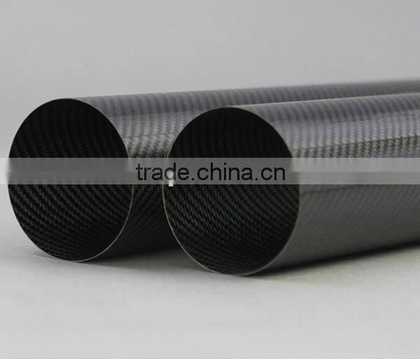 thin wall thickness carbon fiber auto exhaust pipe