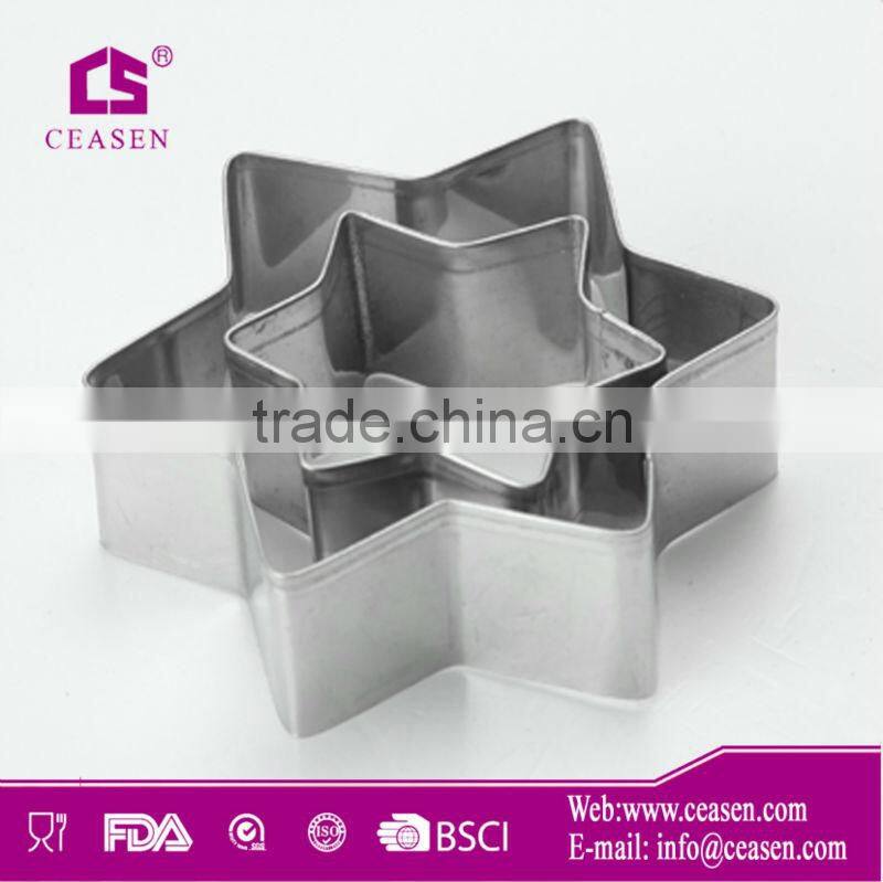 high level stainless steel with sanding ring shape cookie mould/cake mould