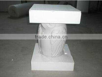 simple hollow out type garden furniture ceramic stool