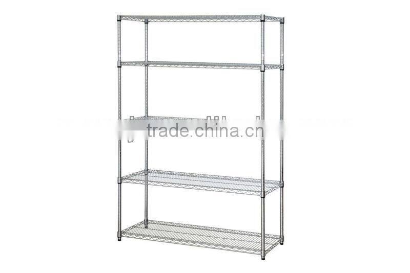 5 Tier Chrome Shelving