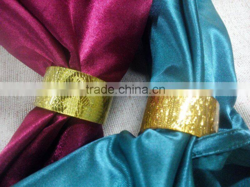 Acrylic Plastic Napkin Ring Wedding Table Decoration & Accessories Type Eco-Friendly Feature Hotel clear Acrylic Napkin Holder