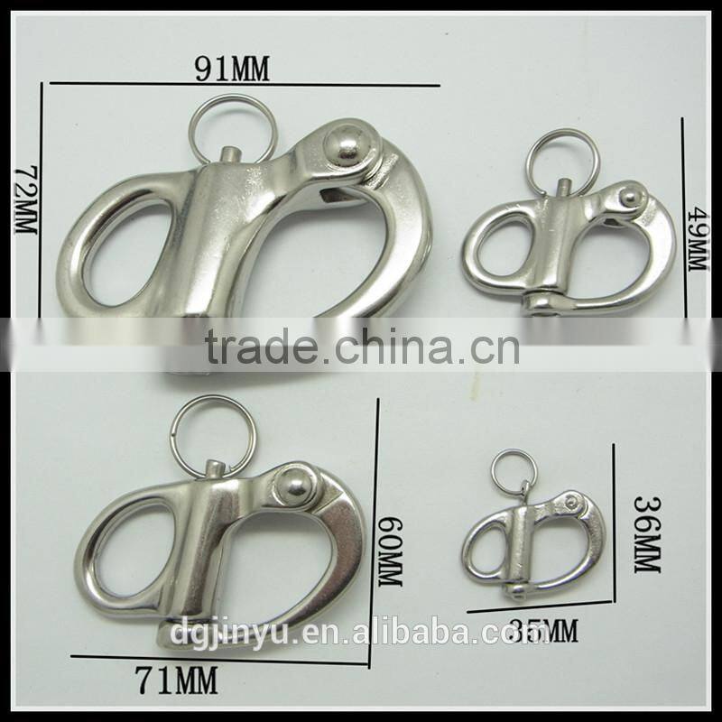 carabiner stainless steel climbing/carabiner stainless keychain/stainless steel carabiner for keychain