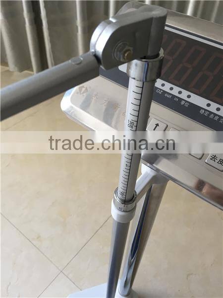 300kg digital height and weight measuring platform scale