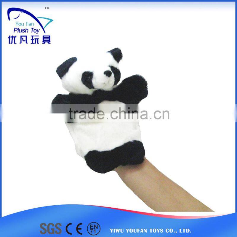 Stuffed dolls kids kids 26cm stuffed China panda soft animal baby plush toys hand puppet