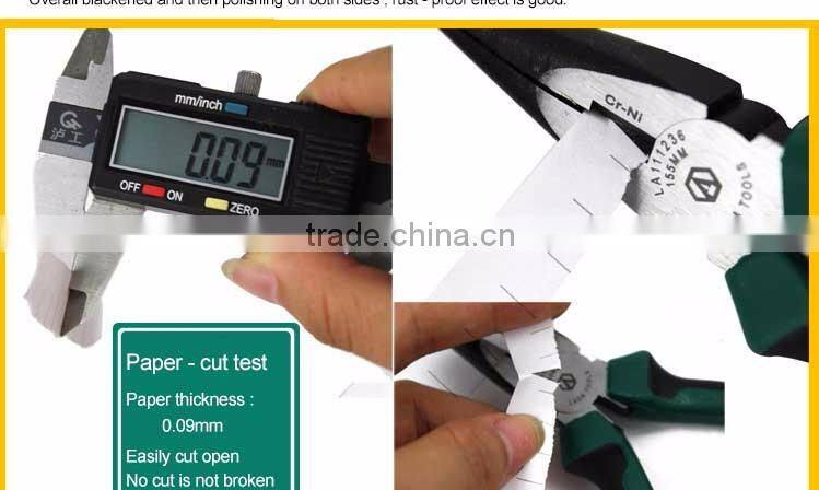 High quality Chromium nickel steel pliers nipper pliers long pointed nose pliers