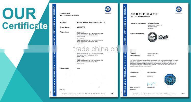 Durable Factory price curved tv wall mount for 37"---65" inch tv