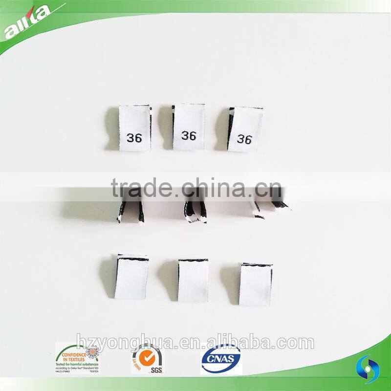 Allta Group custom cotton woven printed label for clothing