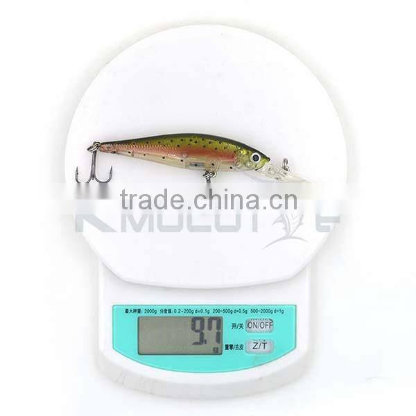 CHMN36 preminum quality minnow bait reflecting fishing lures