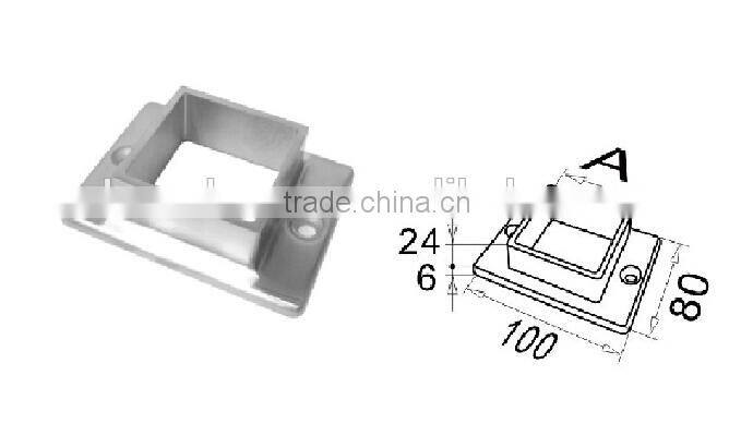 stainless steel forged flange/handrail pipe square forged flange FR-10