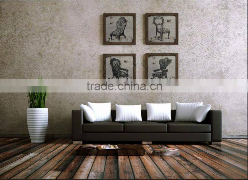 2 panel MDF Prints wood photo prints Modern Canvas Wall Art living room decoration 4 pannel MDF prints set