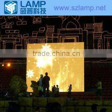 Lamp outdoor video advertisement led pixel panel with pitch 20mm