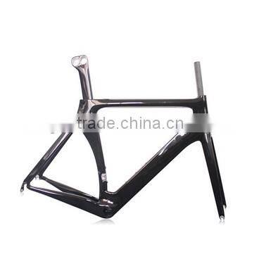 Chinese carbon frame set include frame+fork+seatpost+clamp 48/51/54/56/58cm headset 1-1/8"-1-1/4"