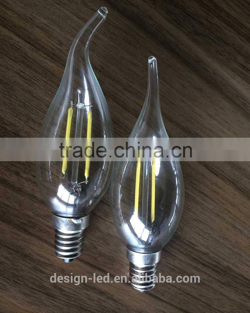 China Products Low E14 LED Candle Bulb Indoor RoHS CE Best Selling 1W