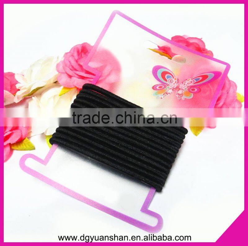 High quality elastic hair bands with metal free