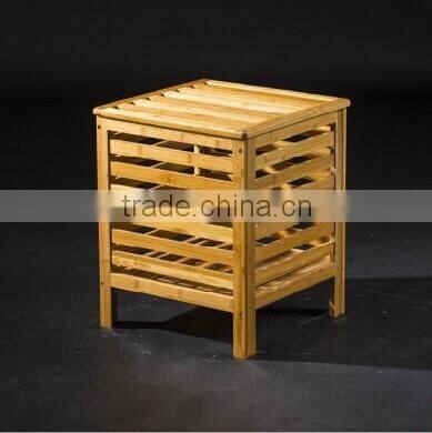 Two Used Bamboo Clothes Rack &Bamboo Chair