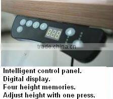 Two legs electric height adjustable office desk