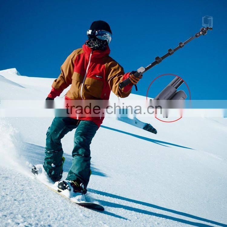 Smatree monopod selfie stick with lanyard for gopros go pro heros and wifi remote controller