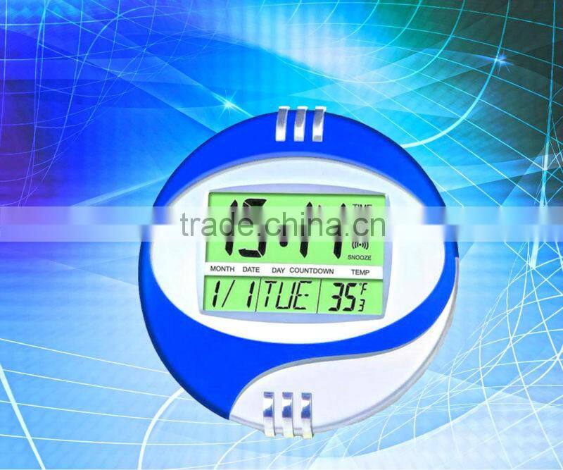 Manufacturer supply big round clock,Calendar wall clock