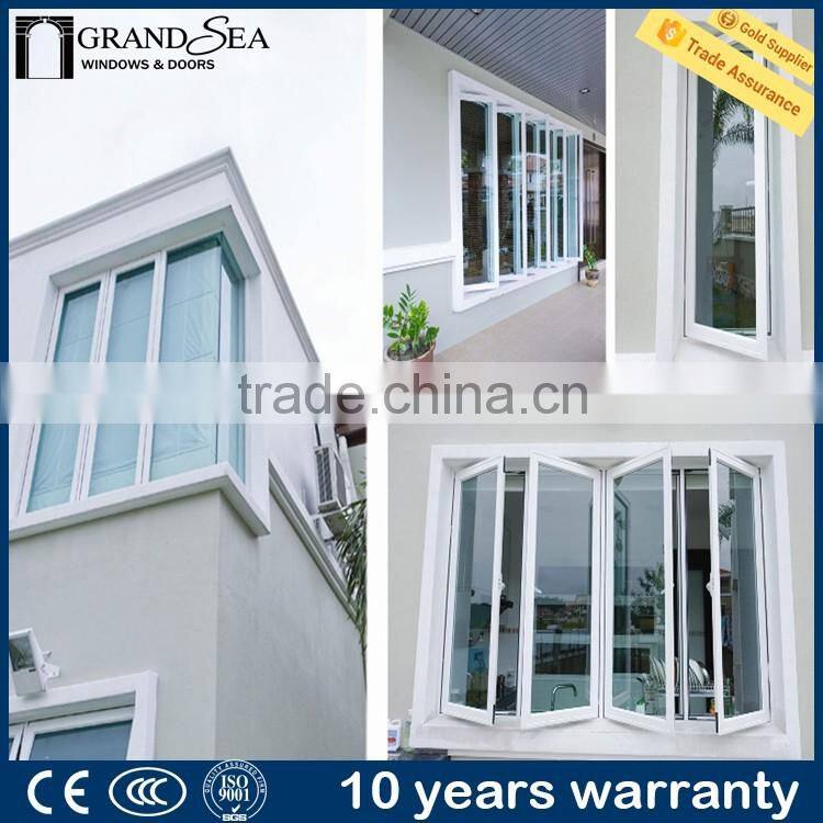 Aluminum extrusion profiles for prefabricated windows and doors