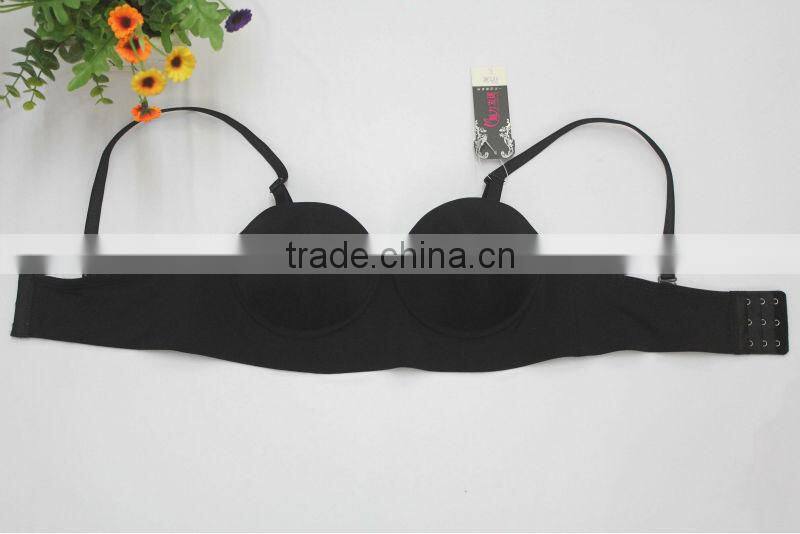 Ladies High Quality Lingerie Sexy Strapless Bra Underwear 2015