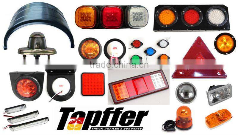 Landing gear for trailer parts