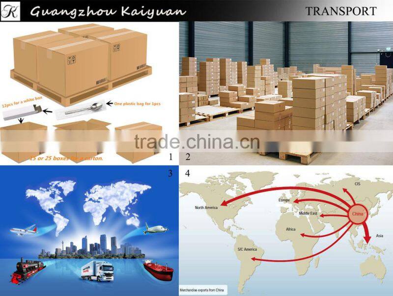 72pcs silver cutlery set,spoon and fork wedding gift