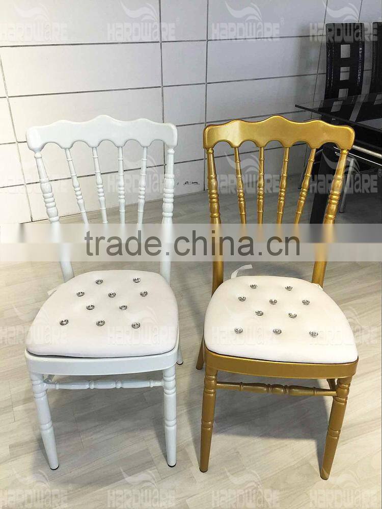 top quality metal chiavari chairs used to wedding party