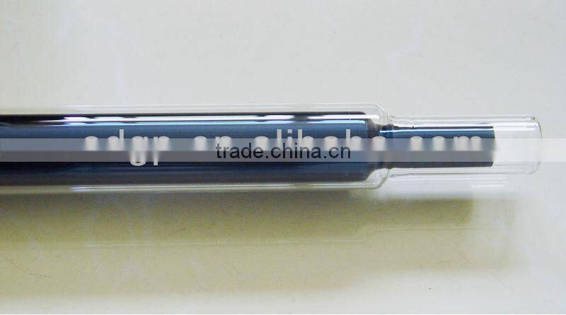 Four-cavity Neck Shrinkage Solar Super Heat Conduction Collector Tube