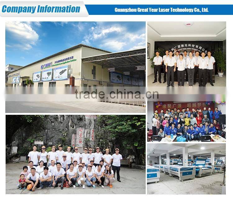 Great Year Laser D series high speed laser cutting machine special for cloth and leather