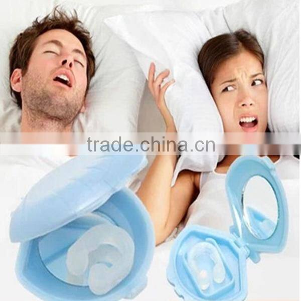hot selling healthful silicone stop snoring nose clip